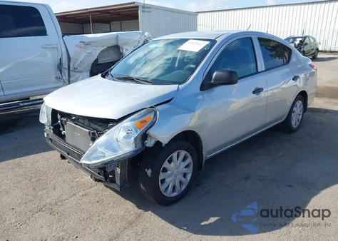 2015 Nissan Versa 1.6 S from USA, damaged, VIN 3N1CN7AP7FL801199
